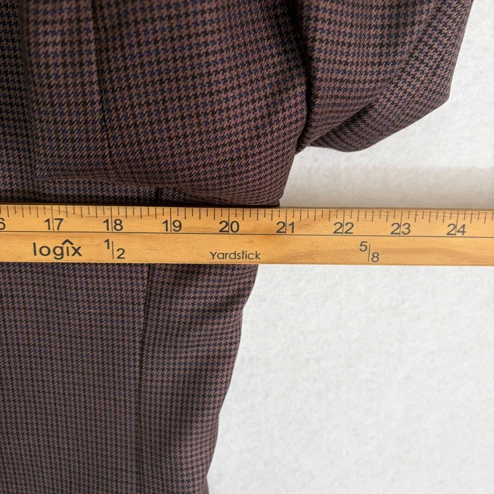 Jos. A. Bank Blazer Mens 40L Brown Silk Wool Signature Gold Gordon Sport Coat EX